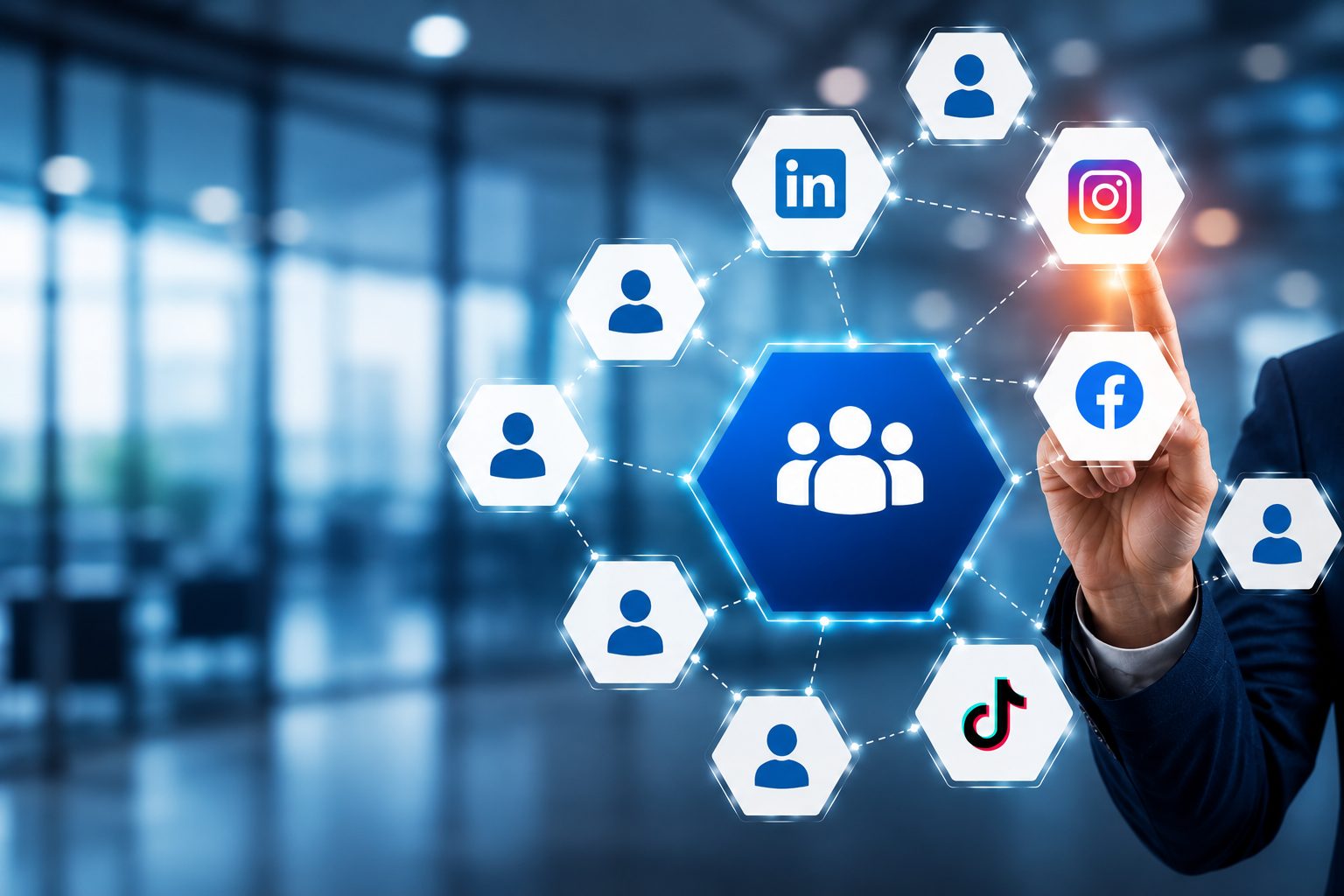 Social-Recruiting-Kampagne auf mobilen Geräten