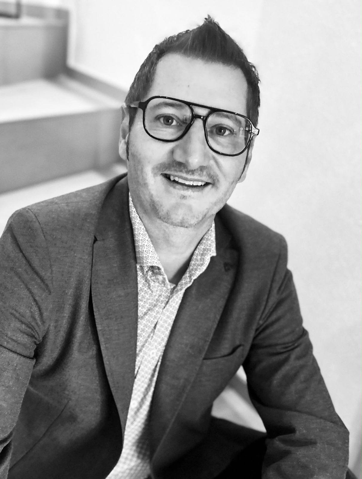 Marcel Mauser bei der Arbeit