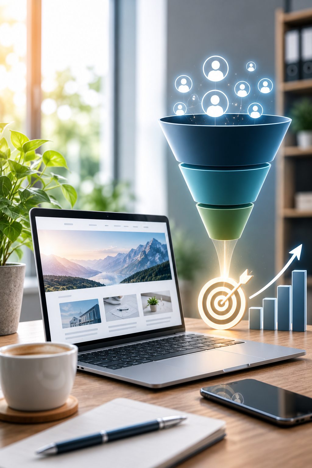 Social-Recruiting-Expertin sourct Top-Kandidaten über TikTok, LinkedIn und Instagram auf mehreren Geräten