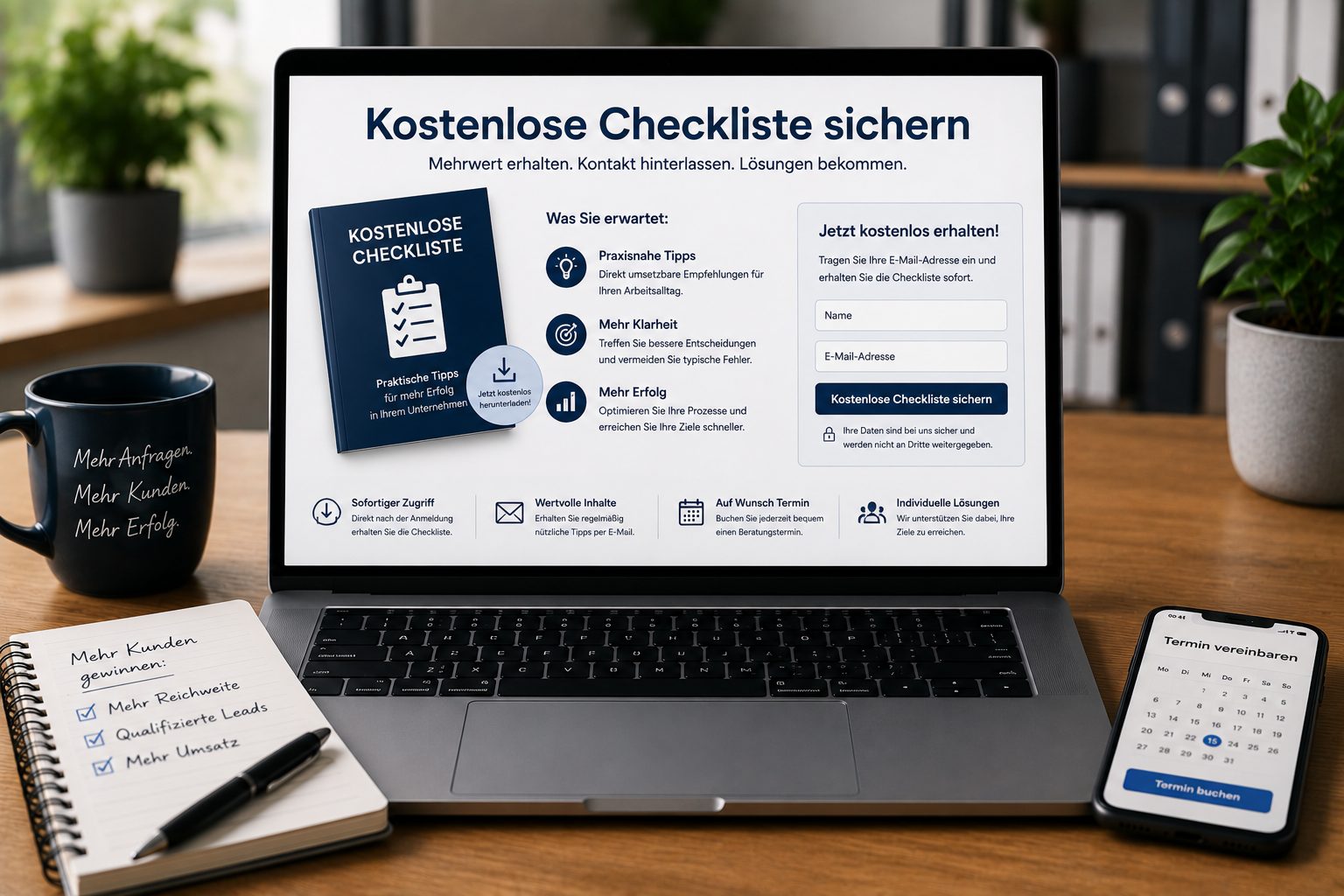 Professionelle Texterstellung für Website und Social Media