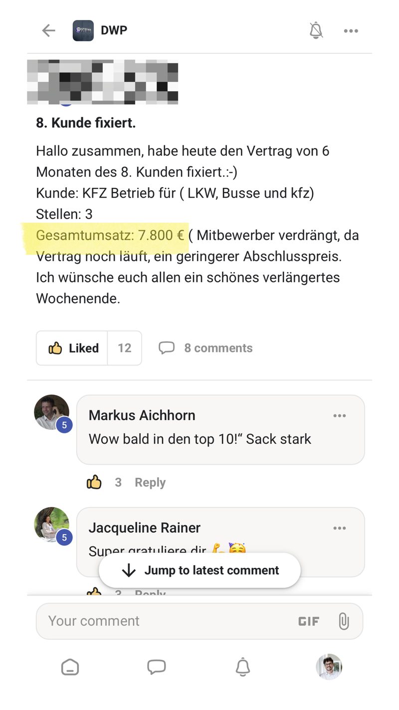 Erfahrung mit Stefan Preihs – monatlich wiederkehrende Einnahmen