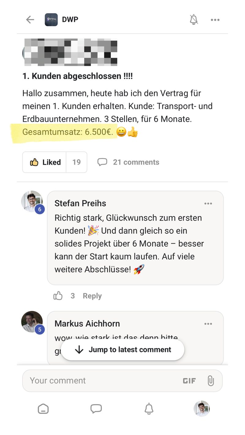 DWP-System von Stefan Preihs – Erfahrungsbericht eines Teilnehmers