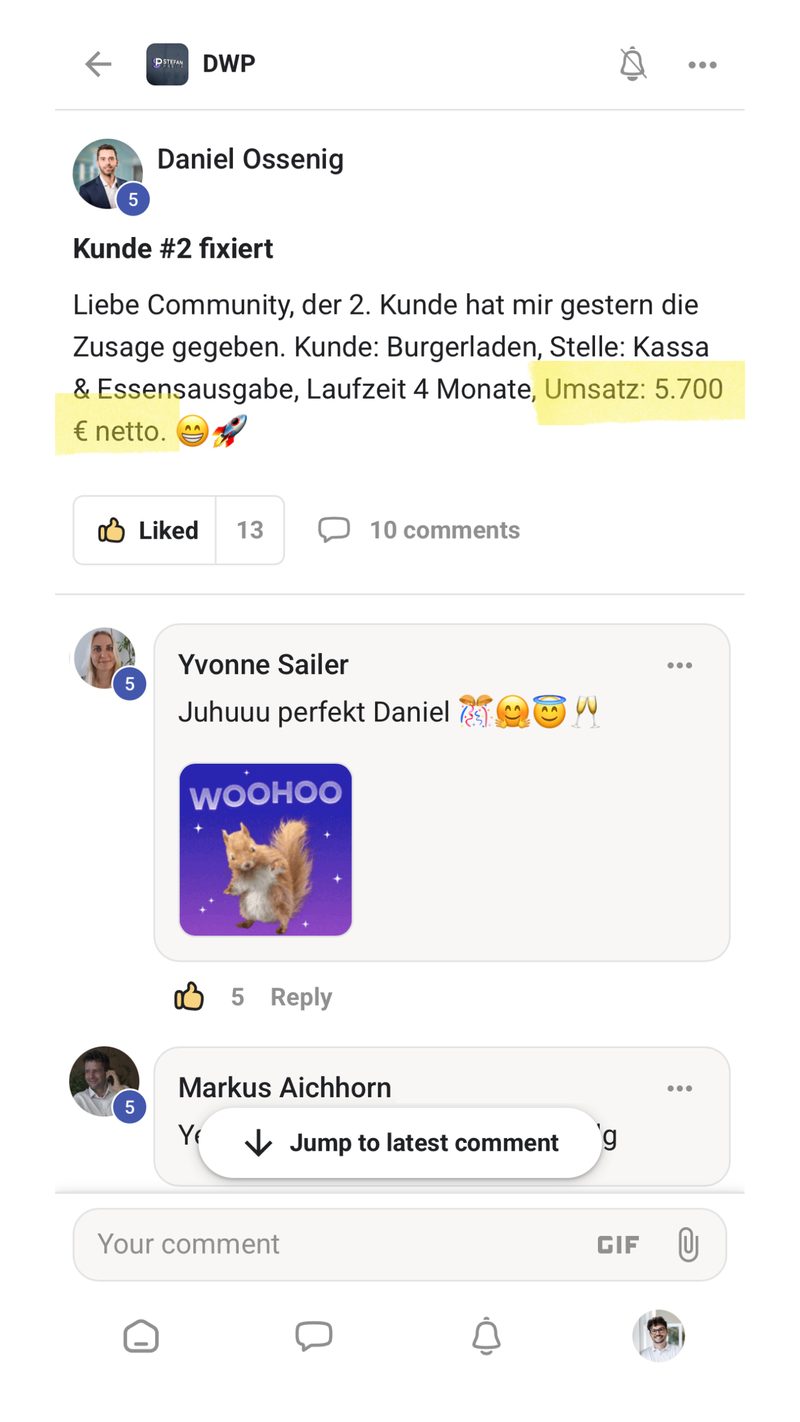 Stefan Preihs Bewertung – Teilnehmer empfiehlt das DWP-System