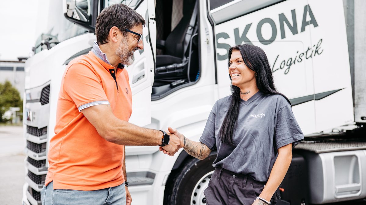 Betriebsübergabe eines Transportunternehmens — Sichtbarkeit direkt vor Ort
