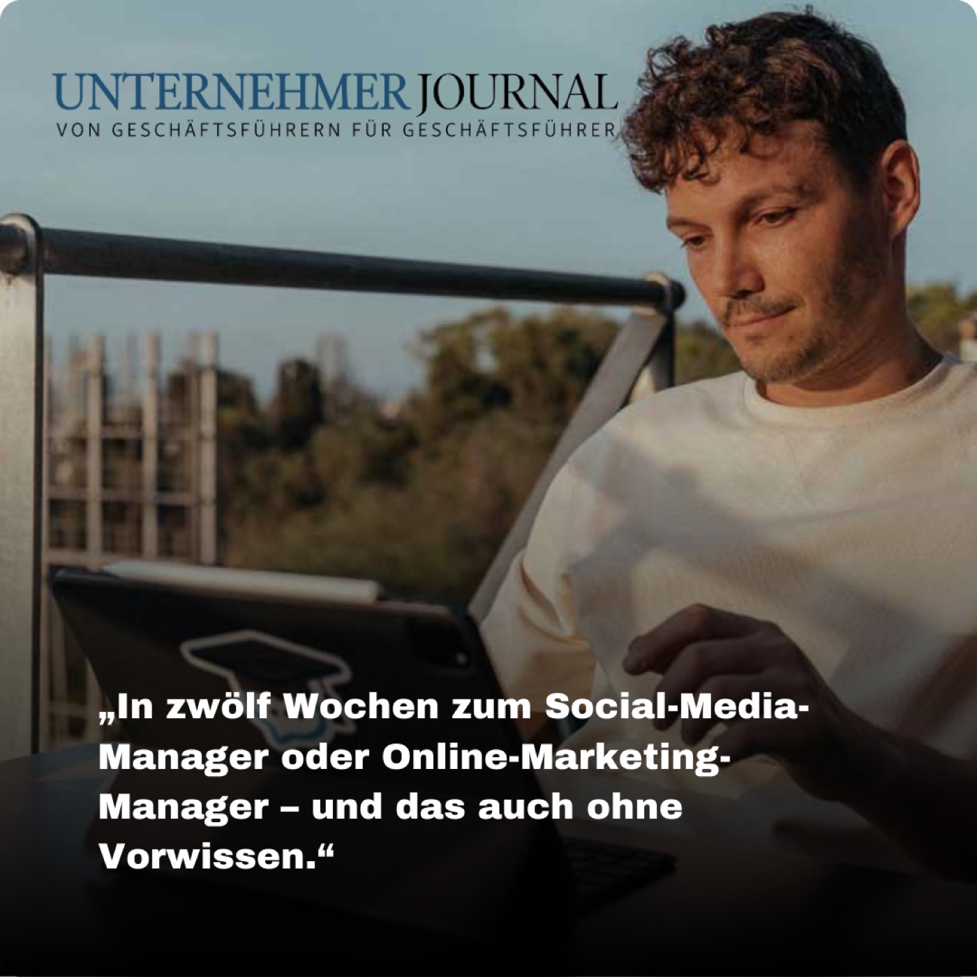 Stefan Preihs im Unternehmer Journal